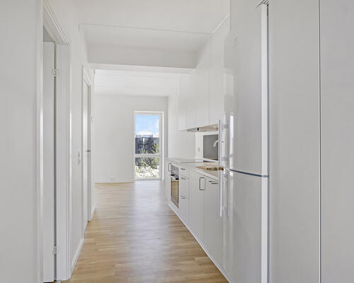 LÆKKER 2-VÆR. LEJLIGHED PÅ GARTNERBYEN,  61 M² MED LAV FORBRUG