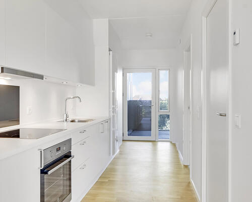 LÆKKER 2-VÆR. LEJLIGHED PÅ GARTNERBYEN,  61 M² MED LAV FORBRUG