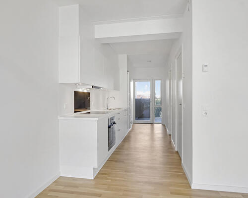 LÆKKER 2-VÆR. LEJLIGHED PÅ GARTNERBYEN,  61 M² MED LAV FORBRUG