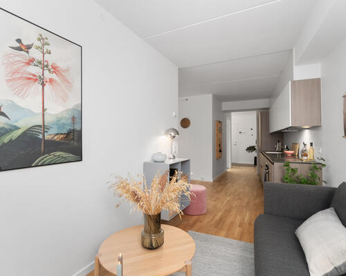 STOR 2-VÆRELSES LEJLIGHED MIDT I AARHUS C