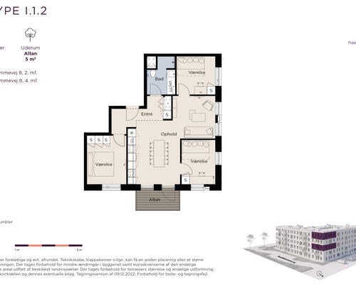 Skøn 4-værelses lejlighed i Ballerup