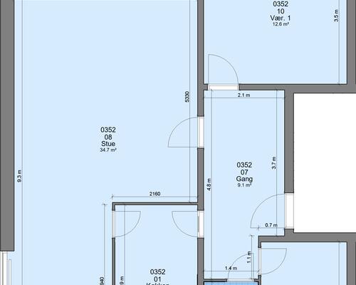 3 værelses lejlighed i Randers NØ