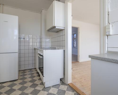 Charmerende lejlighed med attraktiv beliggenhed - husdyr tilladt