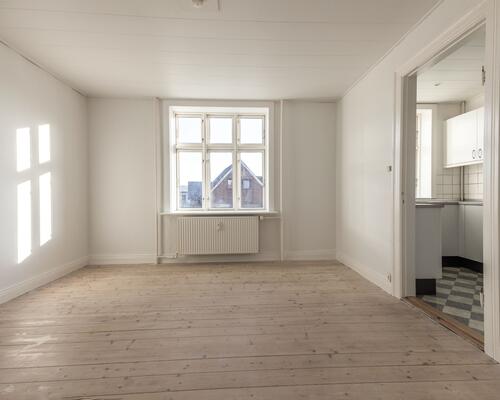 Charmerende lejlighed med attraktiv beliggenhed - husdyr tilladt