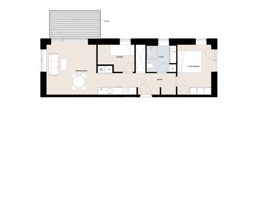 3 værelses lejlighed i Horsens