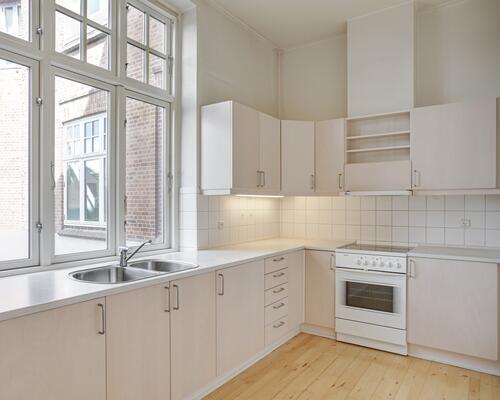 Unik lejlighed med bedste beliggenhed i Sygehuskvarteret