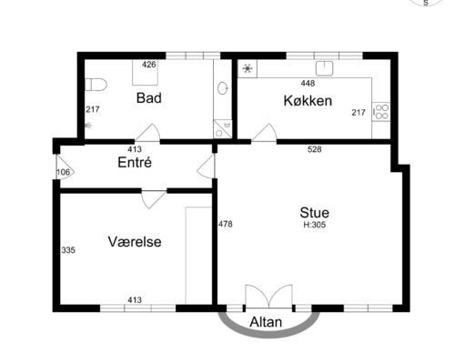 Unik lejlighed med bedste beliggenhed i Sygehuskvarteret