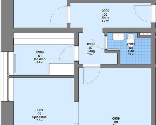 4 værelses lejlighed i Esbjerg