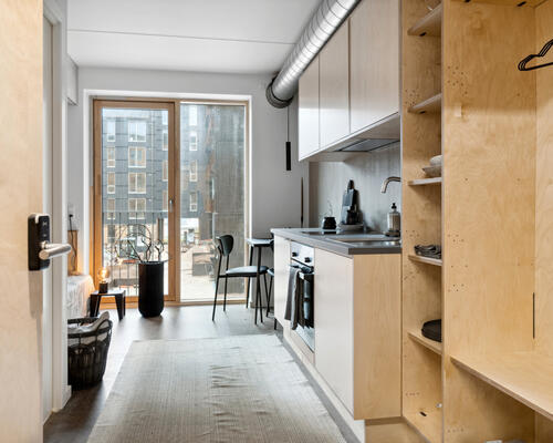 FLOT 1-VÆRELSES TÆT PÅ CERESBYEN