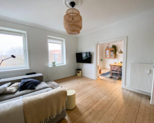 Charmerende og rummelig 3-værelses lejlighed ved Østre Anlæg