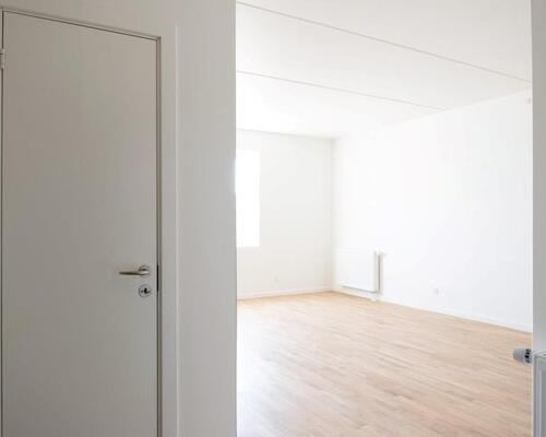 1-værelses lejlighed i Svinget, Nye