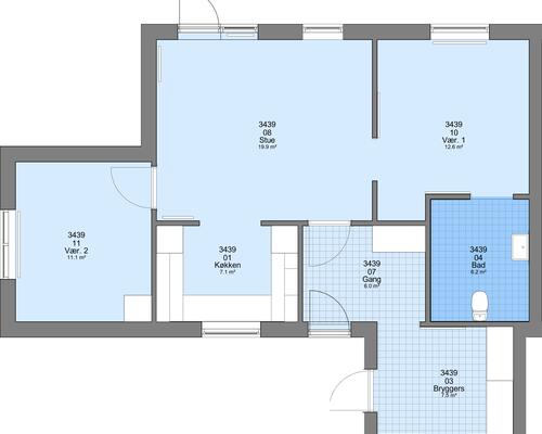 3 værelses hus i Frederikshavn