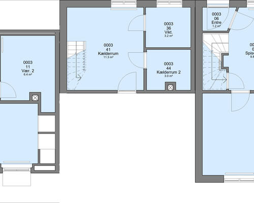 3 værelses lejlighed i Hundested