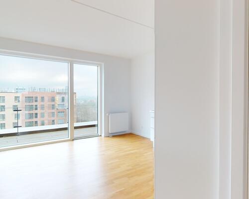 Rummelig 2-værelses bolig med skøn tagterrasse!