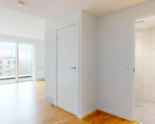 Rummelig 2-værelses bolig med skøn tagterrasse!