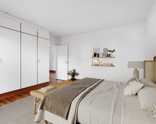 3-værelses bolig helt tæt på vandet!