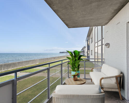 3-værelses bolig helt tæt på vandet!