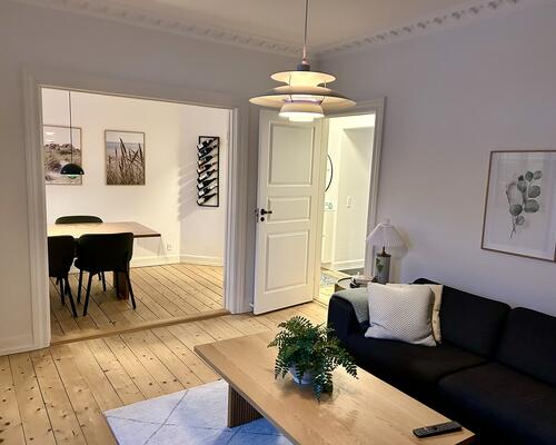 Charmerende 3-værelses lejlighed i Øgadekvarteret