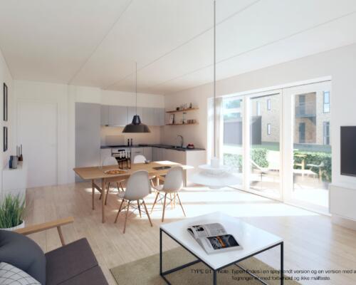 3 værelses lejlighed i Gistrup