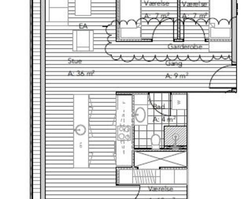 4 værelses lejlighed i Viborg