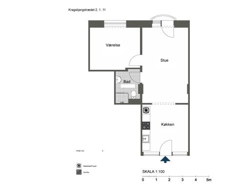 Skøn lejlighed i Odense CKUN 1 MÅNEDS DEPOSITUM