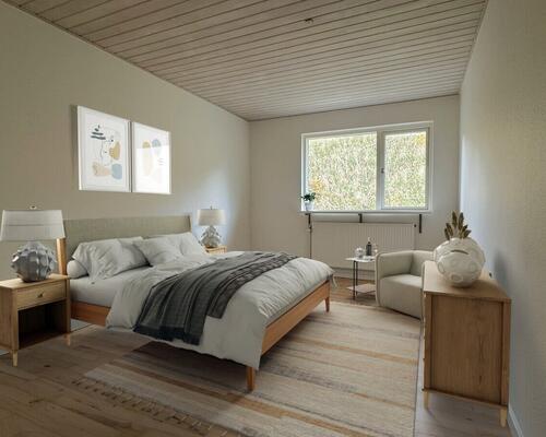 2 værelses hus i Bælum