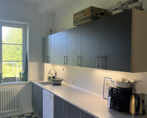 Stor lejlighed i skønne omgivelser