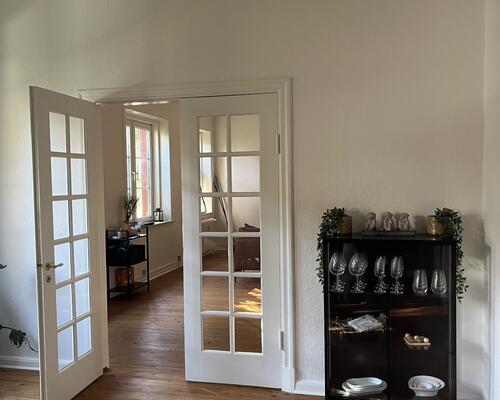 Stor lejlighed i skønne omgivelser