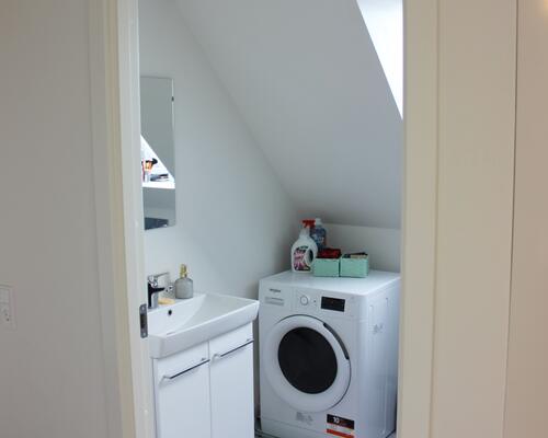 Flot penthouselejlighed med altan, nær Vejle Midtpunkt.