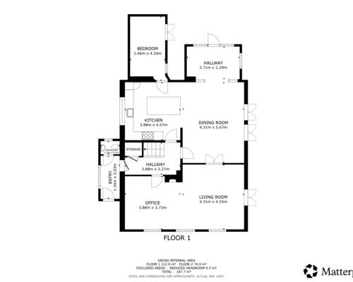 4 værelses hus i Frederiksberg C