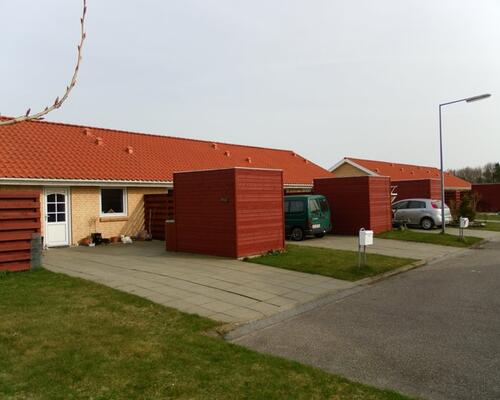 Rækkehus I Tversted Med Egen Terrasse Og Skur