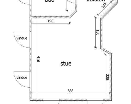 1-Værelses Lejlighed I Hjertet Af Hjørring.