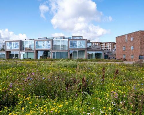 1-plans rækkehus i Nye