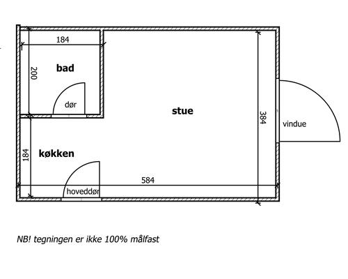 1-Værelses Lejlighed I Hjertet Af Hjørring.