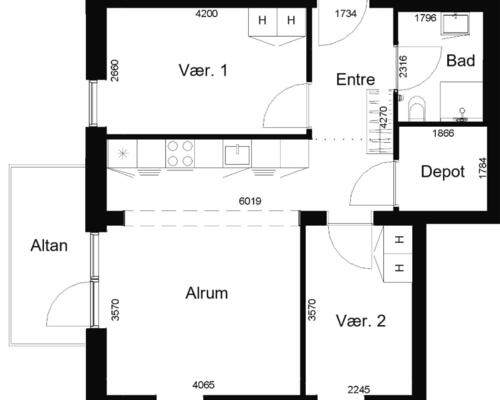 Attraktiv og moderne bolig i Hasselager