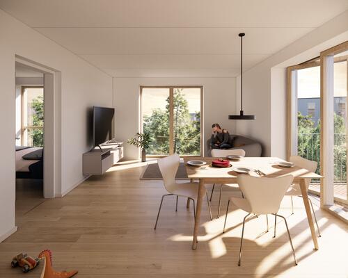 Helt ny og moderne bolig i grønne omgivelser