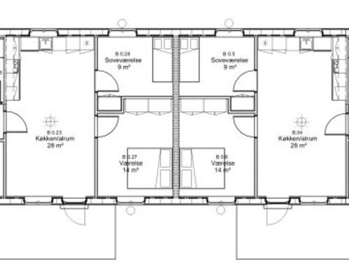 3 værelses hus i Farsø