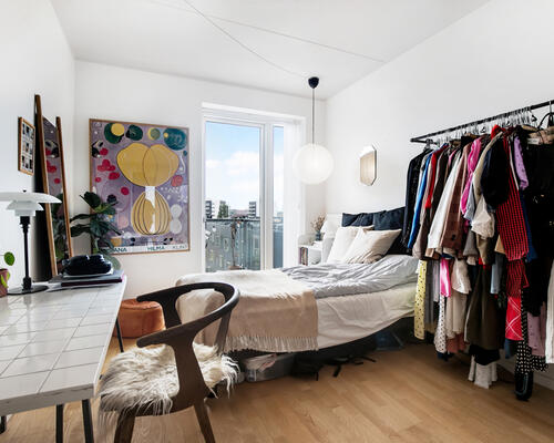 Flot 4-værelses lejlighed i Bryggerhaven