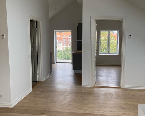 En helt unik 2. værelses lejlighed