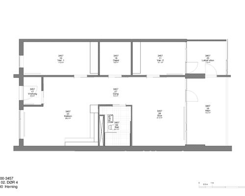 3 værelses lejlighed i Herning