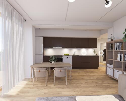 Attraktiv og moderne bolig i Hasselager