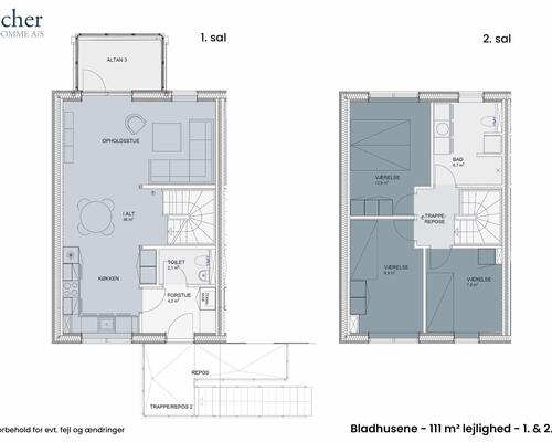 4 værelses lejlighed i Fredensborg
