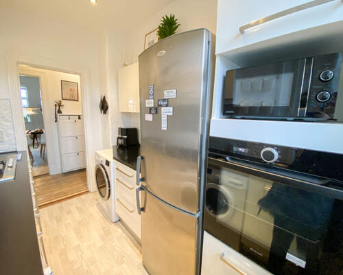 Hyggelig 2 værelses lejlighed med udsigt til østre anlæg