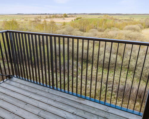 Kronen i UN17 Village - Fokus på det sunde liv - 1 vær med altan og fantastisk udsigt til Fælleden