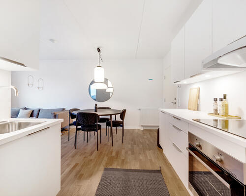 Nyopført 2-værelses lejlighed i Solhusene