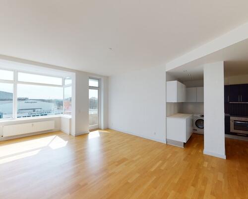 Indbydende lejlighed i hjertet af Aalborg med grønne oaser