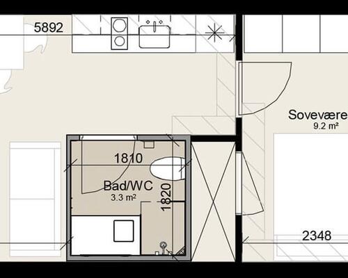 Opdag en kompakt toværelses lejebolig i Horsens, der er ideel for studerende. Nyd at bo til leje i en moderne toværelses lejlighed, kun en kort cykeltur fra byens centrum. Til boligen hører eget skur.