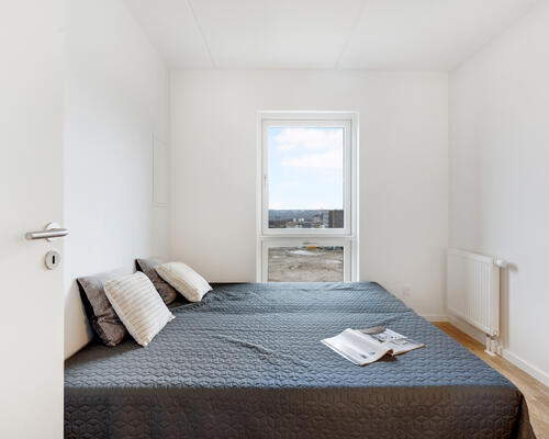 Nyopført 2-værelses lejlighed i Solhusene