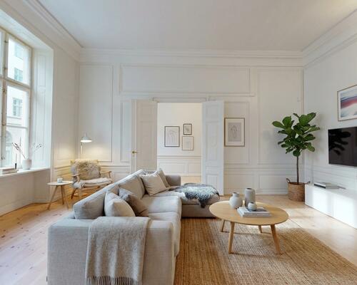 Sjældent udbudt lejlighed i hjertet af København K