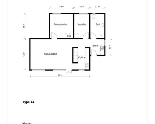 3 værelses lejlighed i Aalborg SØ